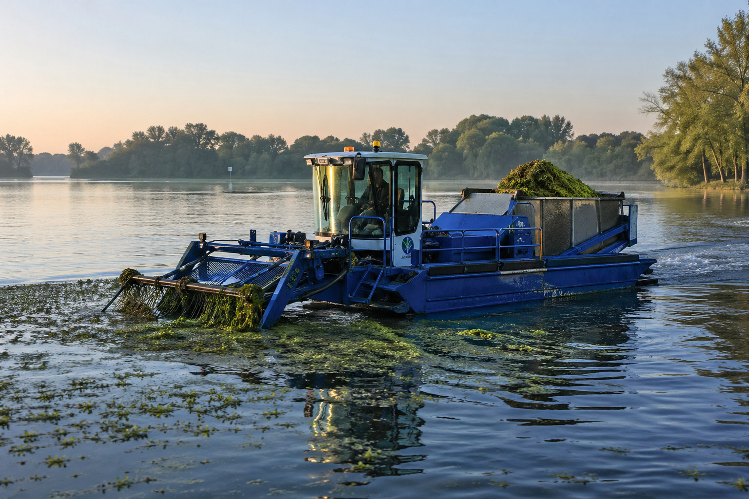 Amphibious Dredger for Wetland and Shallow Water Dredging