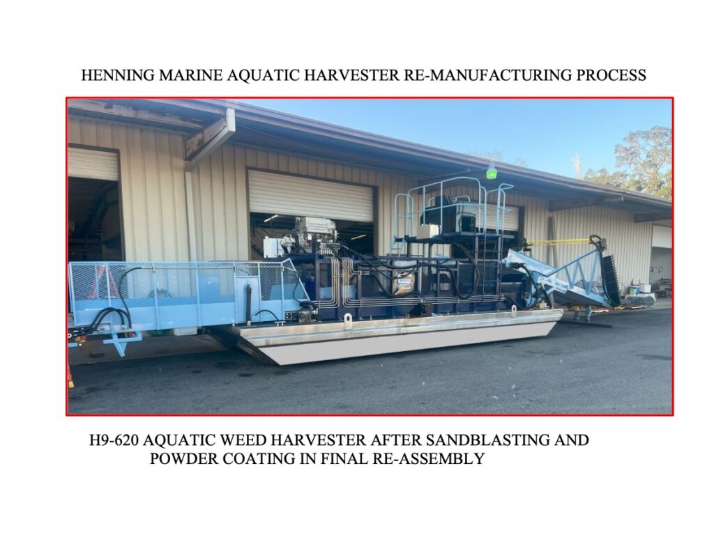 Used Aquatic Weed Harvester